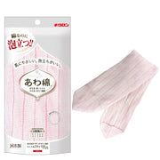 키크론 바디 타월 면 100% 허벅지 24cm×100cm 1장입 섬세한 피부에 듬뿍 거품이 나는