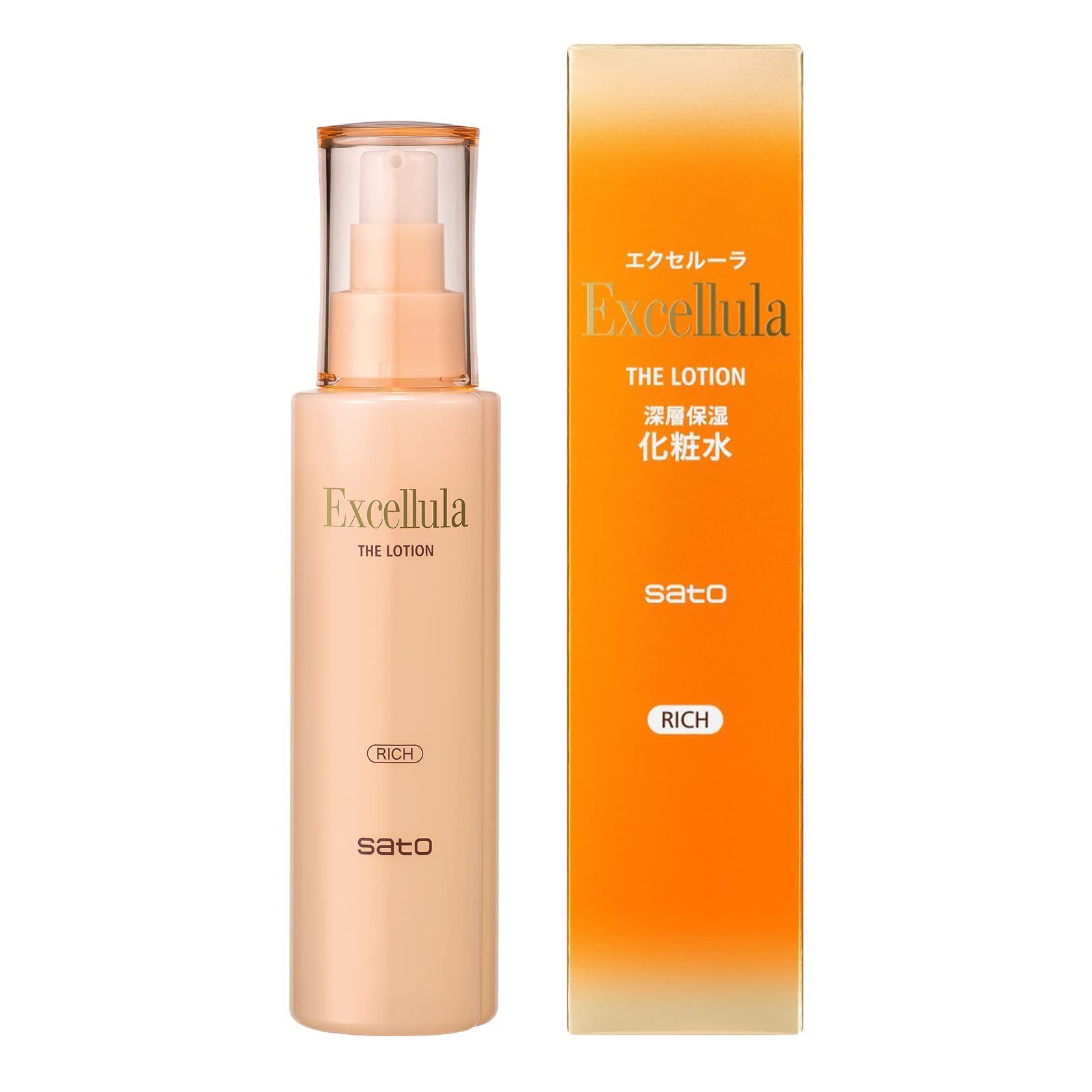 Sato Pharmaceutical Excelula The Lotion (RICH) 145mL Highly Moisturizing (Rich/Very Moist/Dry Skin/Lotion)