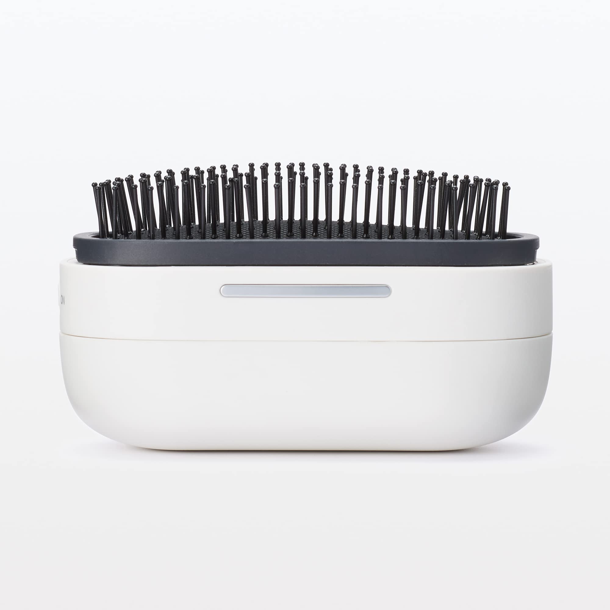 MUJI Vibrating Hair Brush White Width 10.6 x Depth 5.6 x Height 4.5cm MJ-VHB1/44821862