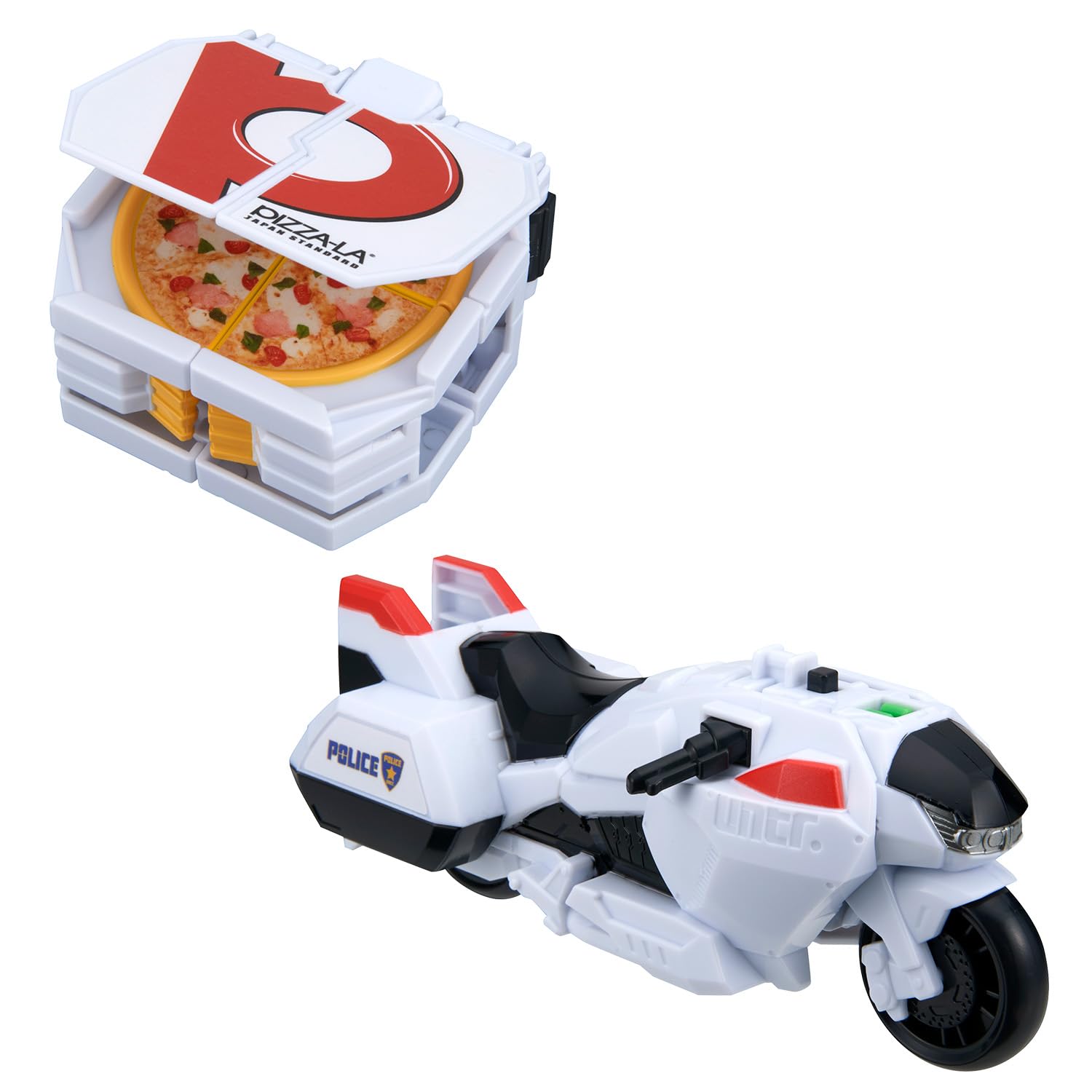 [BANDAI] Unitrobone Unitrobo Pizza La 警用摩托车