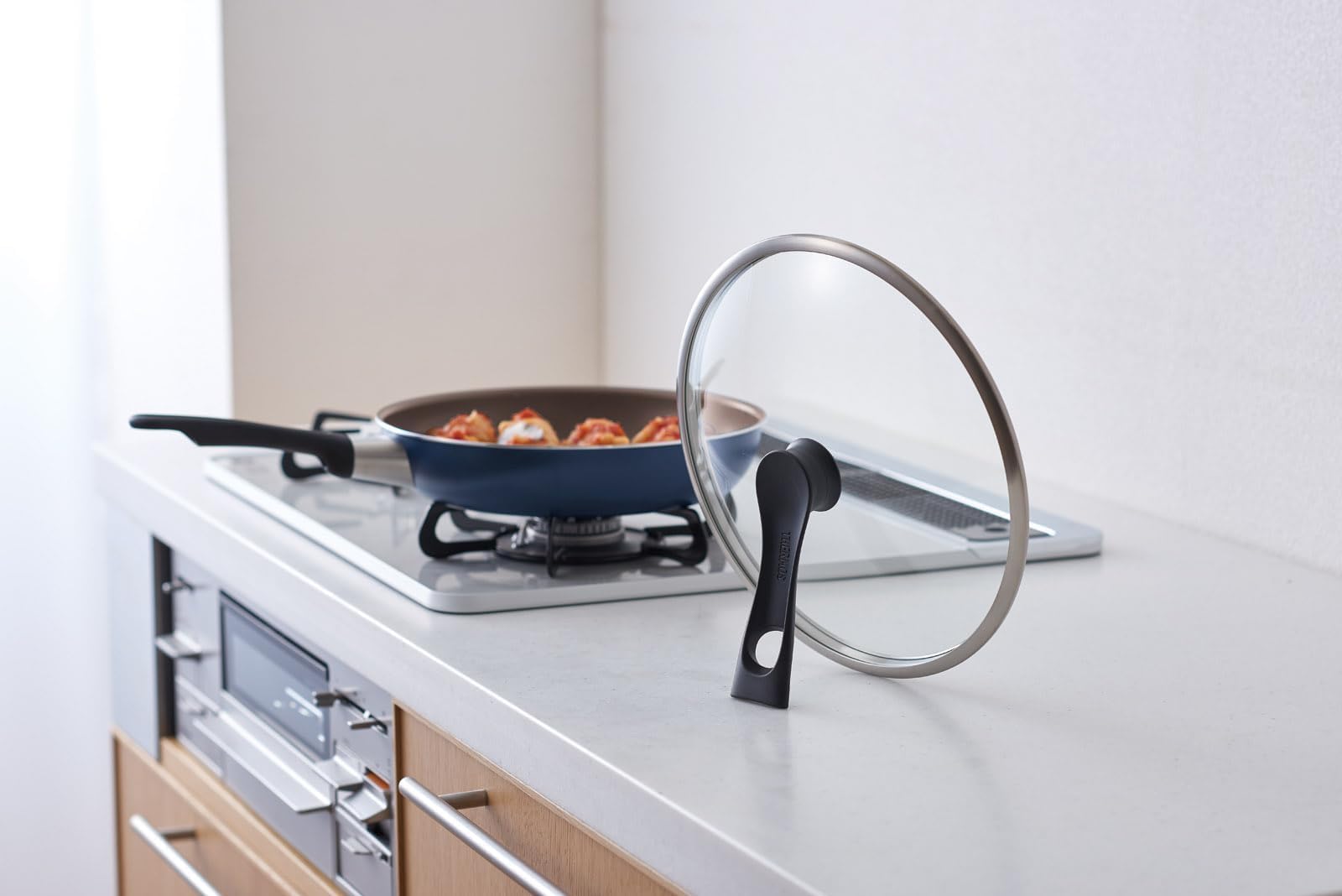 Thermos Stand Type Glass Lid KLH 28cm Compatible Black KLH-028 BK
