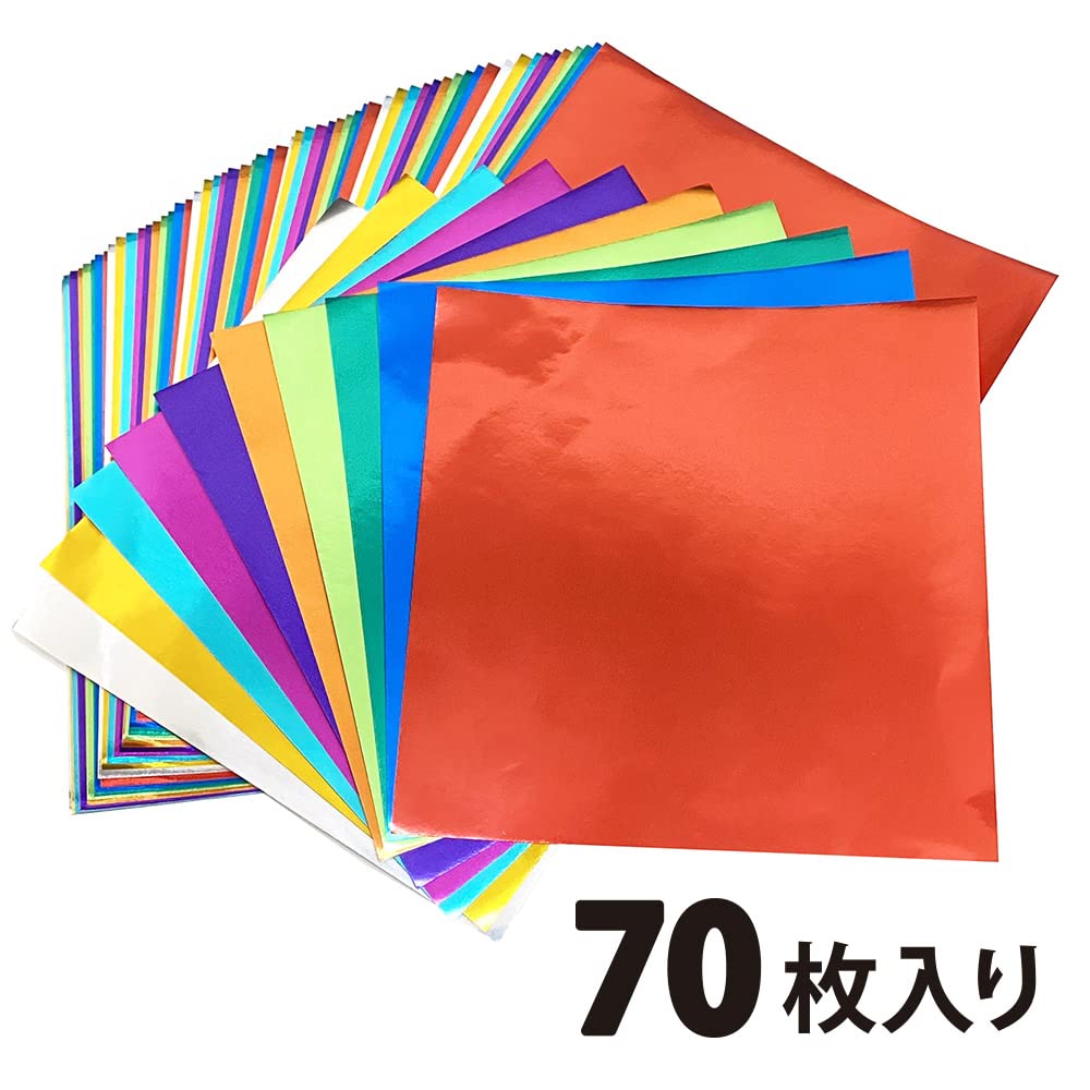 Ehime Paperwork Economical Foil Origami 15cm 70 Sheets FO-7015