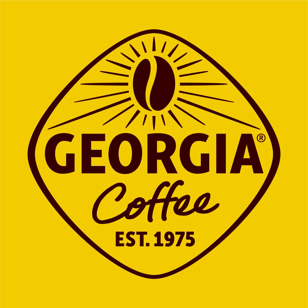 Georgia Dark Roasted Latte Sugar Free 500ml PET x 24 chai