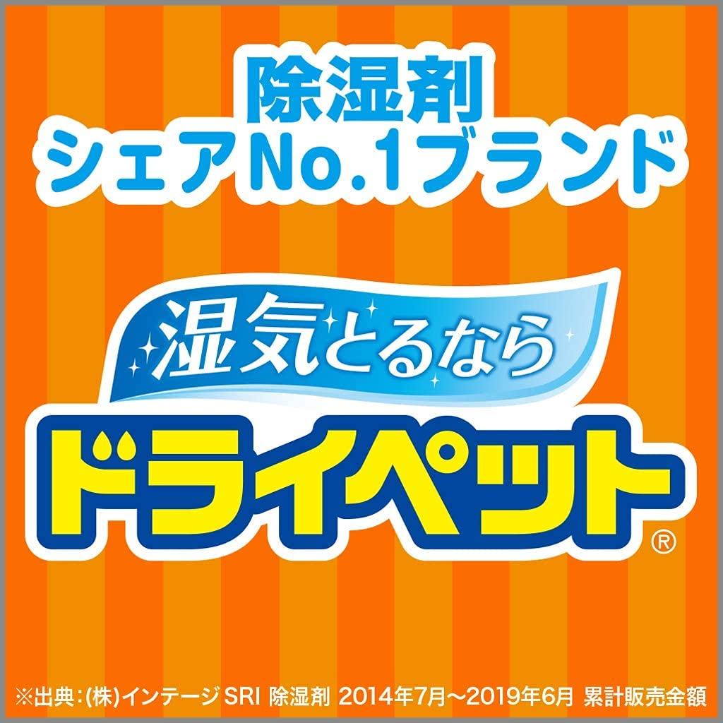【정리 사】 드라이펫트 제습제 시트 타입 서랍・의상 케이스용 (의류・피제품용) 덕용 12 시트입 25g×12×4개