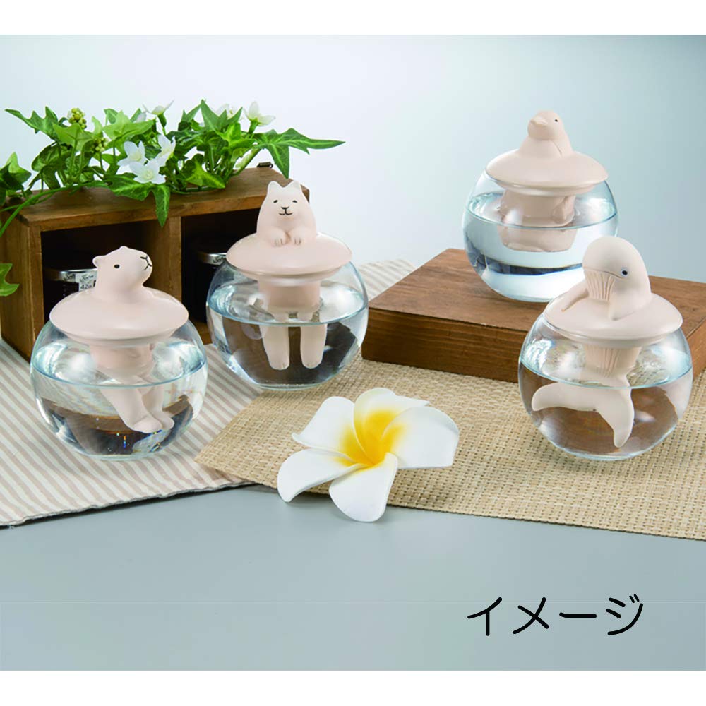 Sun Art Cute Miscellaneous Goods Dome Shape Eco Humidifier Tabletop Ceramic Evaporative Type Capybara SAN3252-1