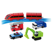 Takara Tomy Tomica Plarail Block Entry Set Toy Ages 3+