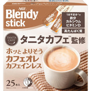AGF Blendy Stick Supervised by Tanita Cafe Relaxing Cafe au Lait Decaffeinated 25 bottles [Stick Coffee] [Protein]
