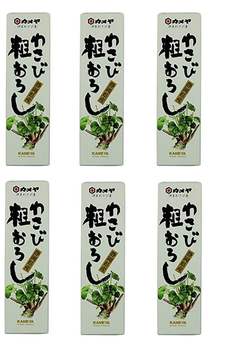 Kameya coarsely grated wasabi 50g set of 6