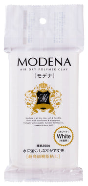 Pajico Resin Clay Modena White 250g White Made in Japan 303109