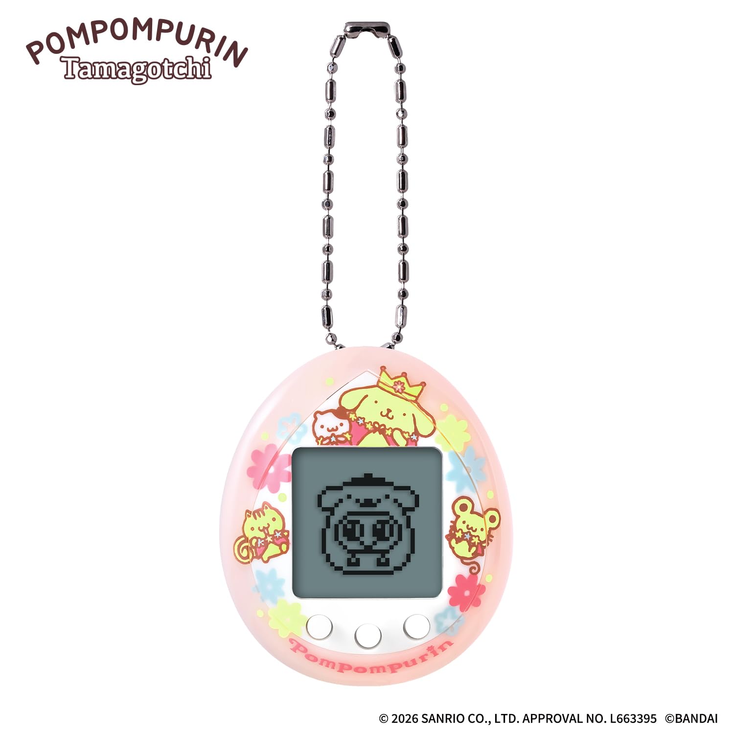 [BANDAI] POMPOMPURIN Tamagotchi Magical Pink ver. Ages 6 and up Sanrio Characters