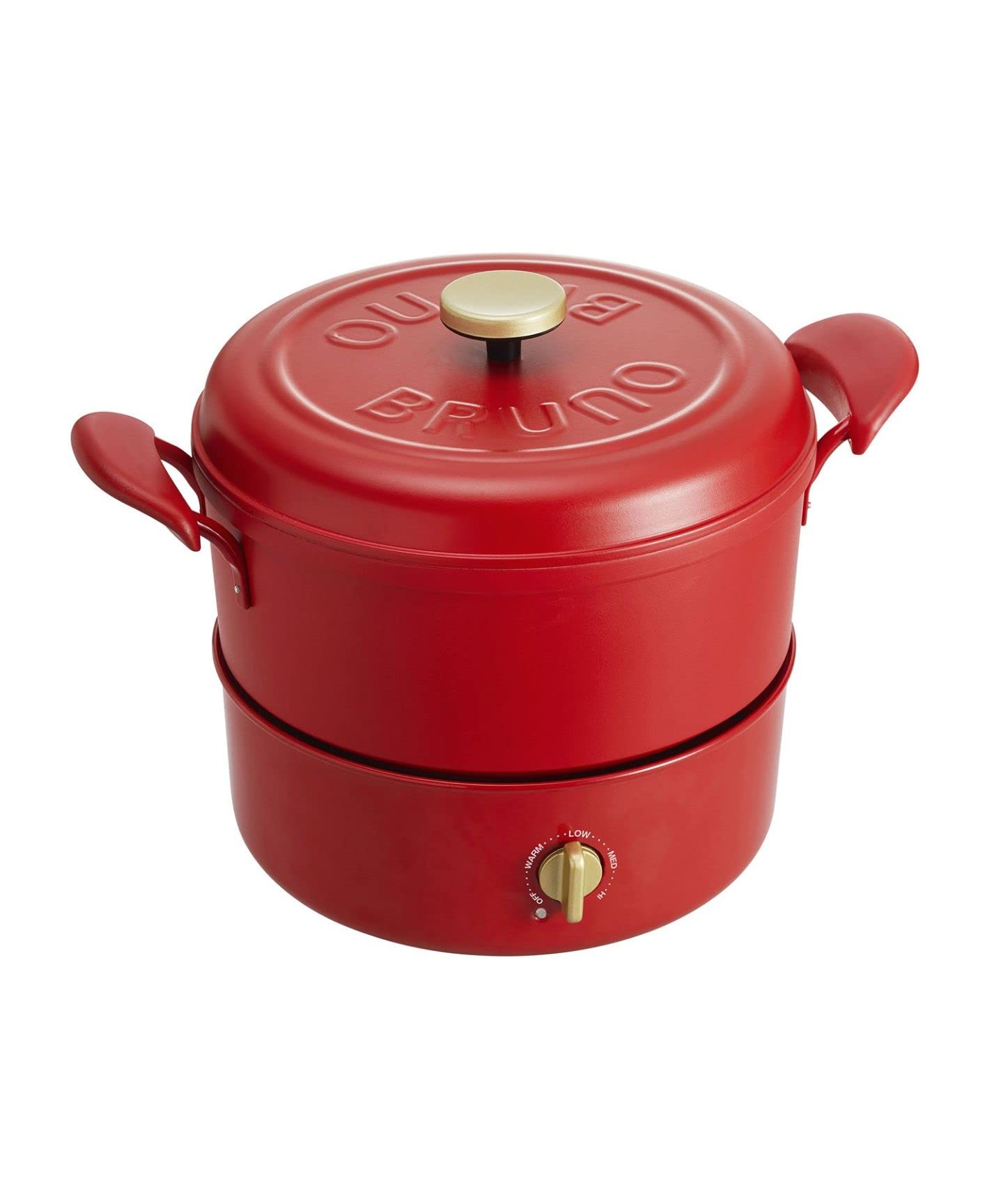 [BRUNO] BRUNO Multi Grill Pot Grill Pot BOE065 Red