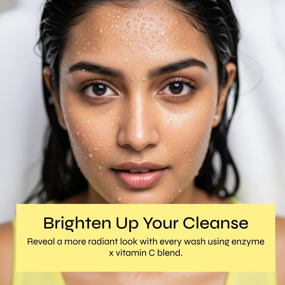 Melano CC Deep Clear Enzyme Face Wash 130g Enzyme x Vitamin C Facial Cleansing Foam Pore Care