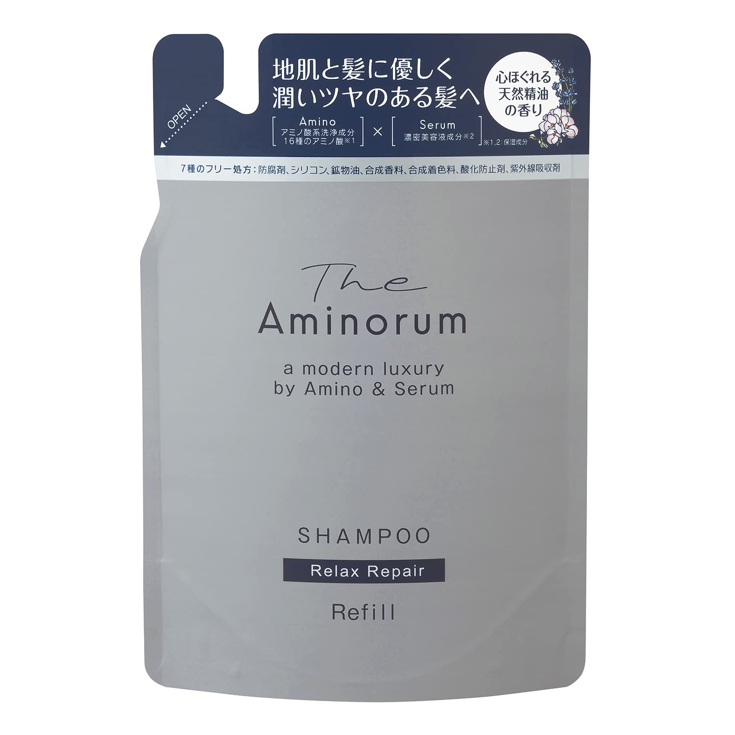 Kumano Oil Di Aminorum Dầu Gội Refill 350ml