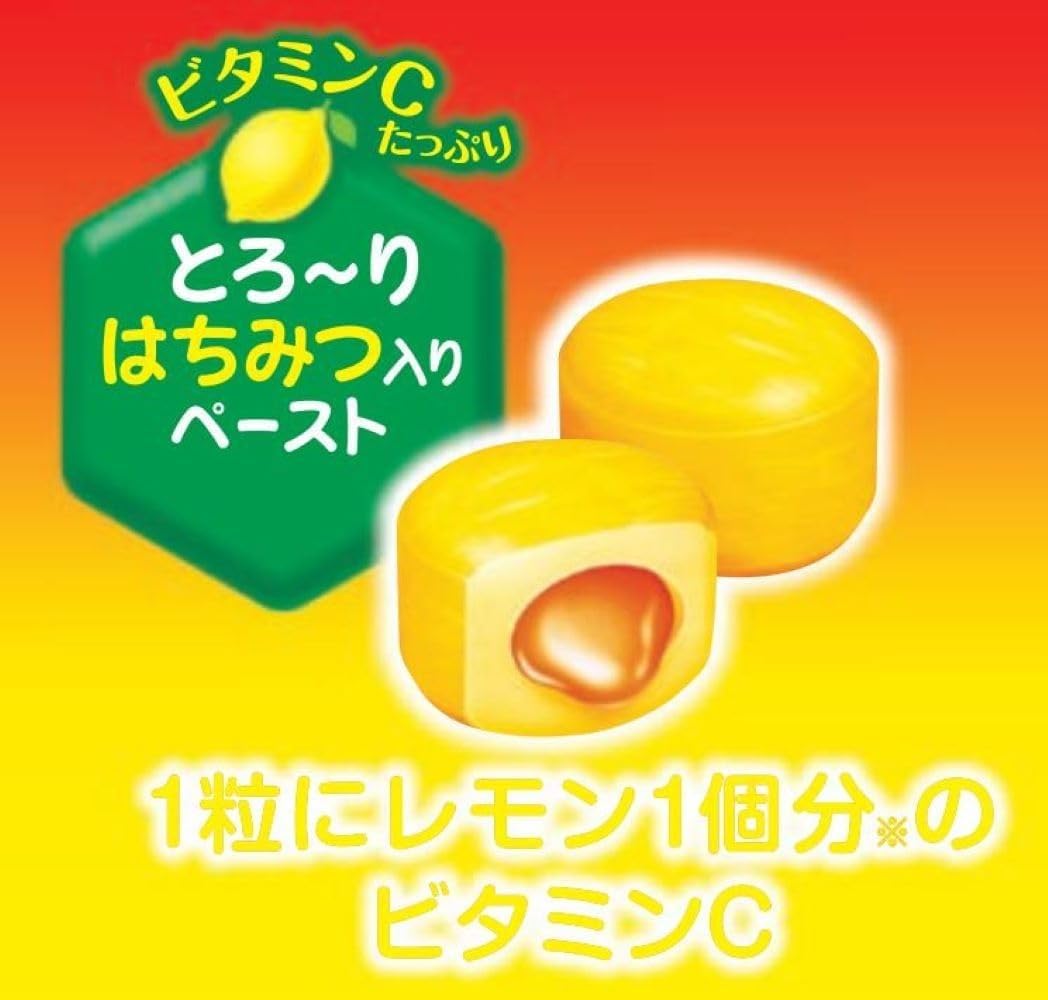 Asahi hot lemon throat candy 76g x 5 pieces