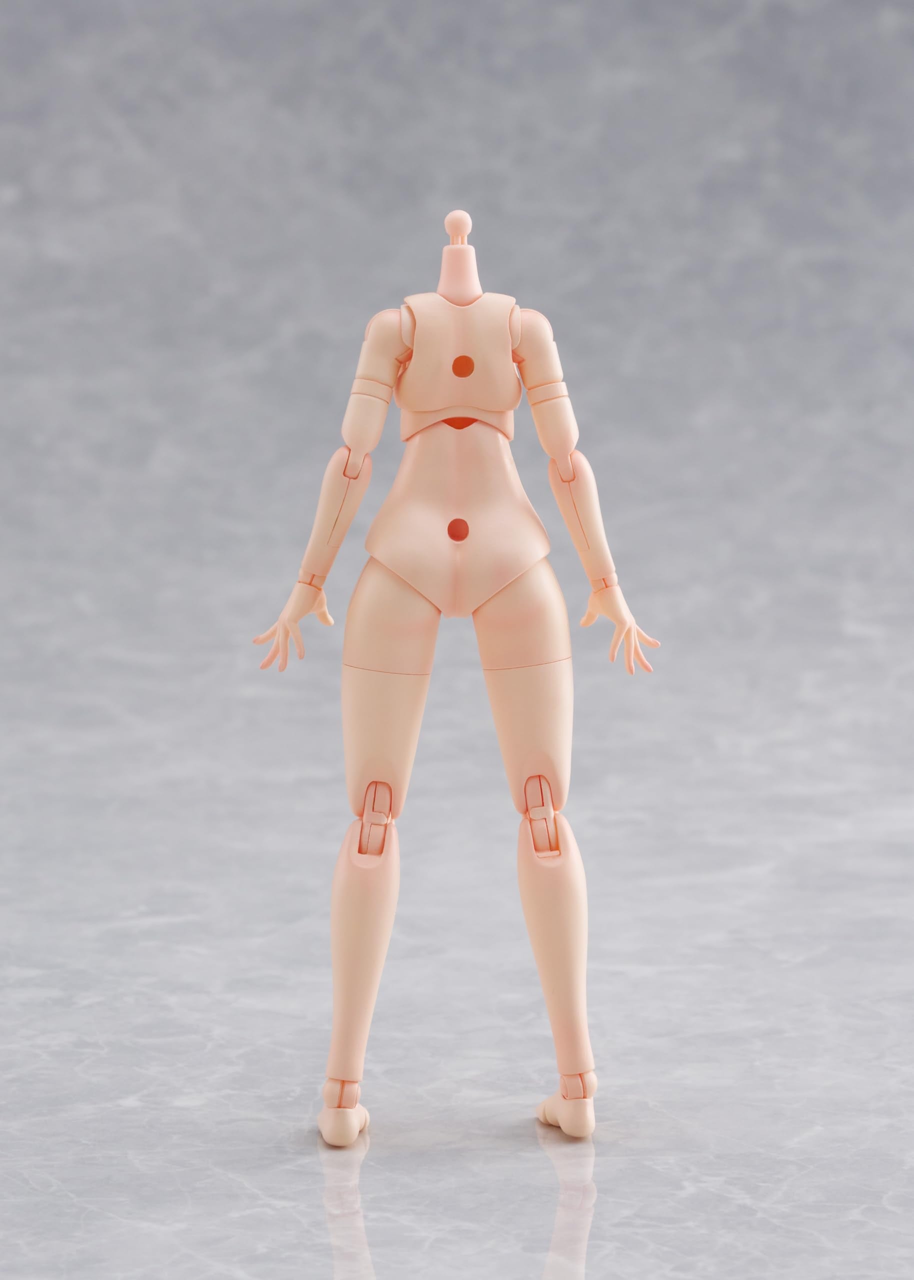 AOSHIMA Kemonopura No.KO-01R Human Parts Set [Color A] Non Scale Approx. 135mm ABS&PVC Color-coded Plastic Model