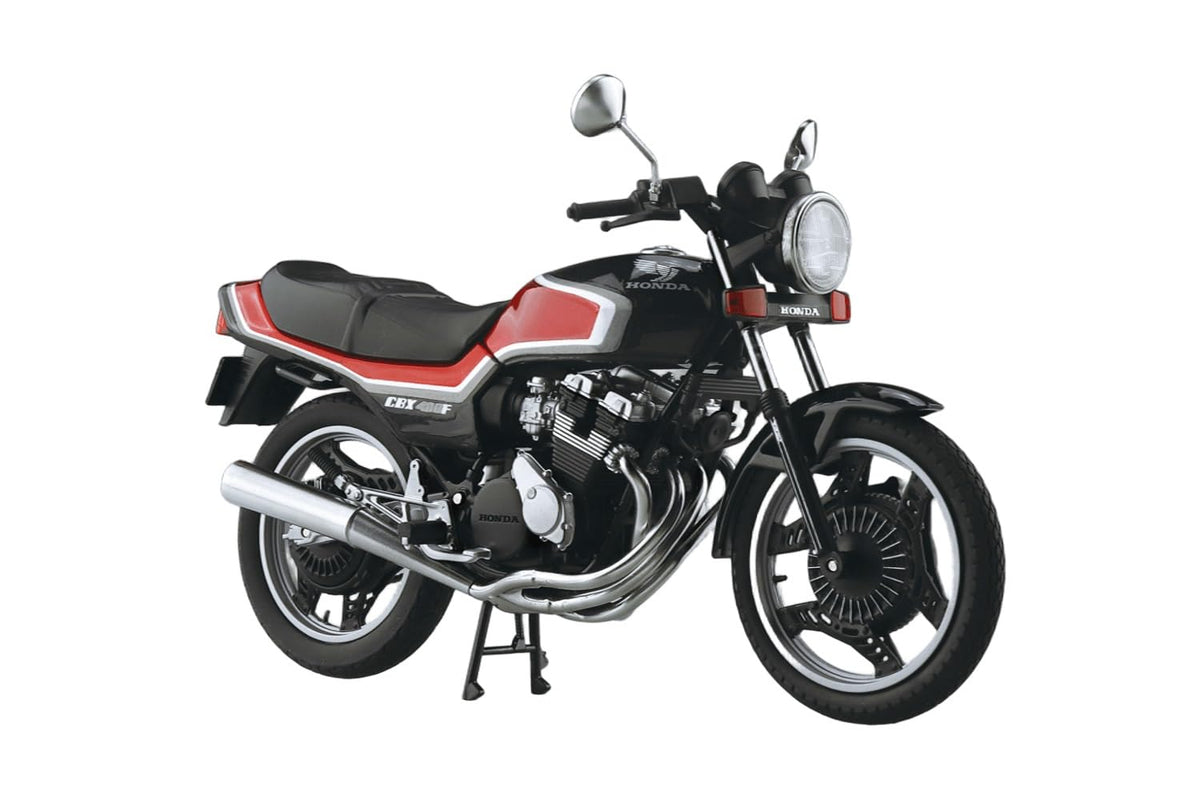 아오시마 문화 교재사(AOSHIMA) 1/12 완성품 오토바이 Honda CBX400F 블랙/캔디 알라모아나 레드