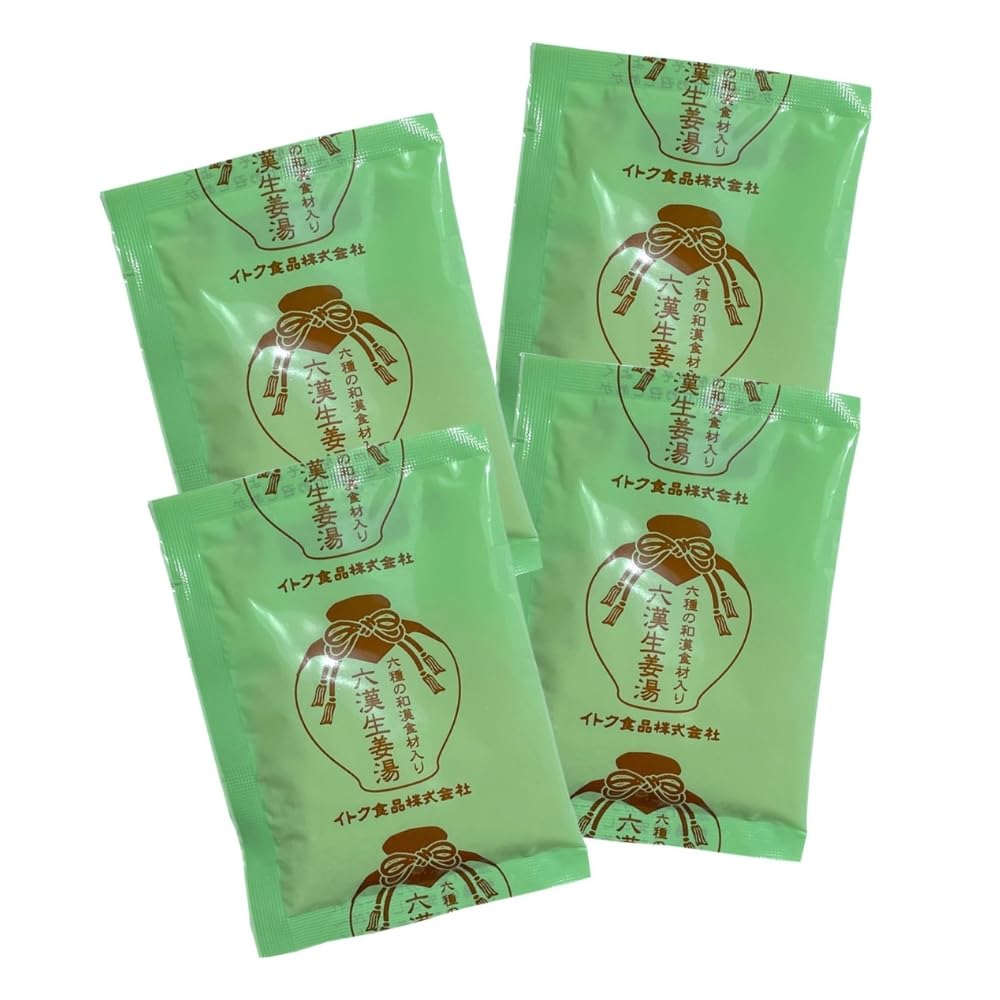 육한 생강탕 16g×4P 이특 식품 분말 파우더 생강 생강 무첨가 국산 원료 찜 생강 일본 허브 생강탕 진저티 생강 올 생 생강 간편 (1봉)