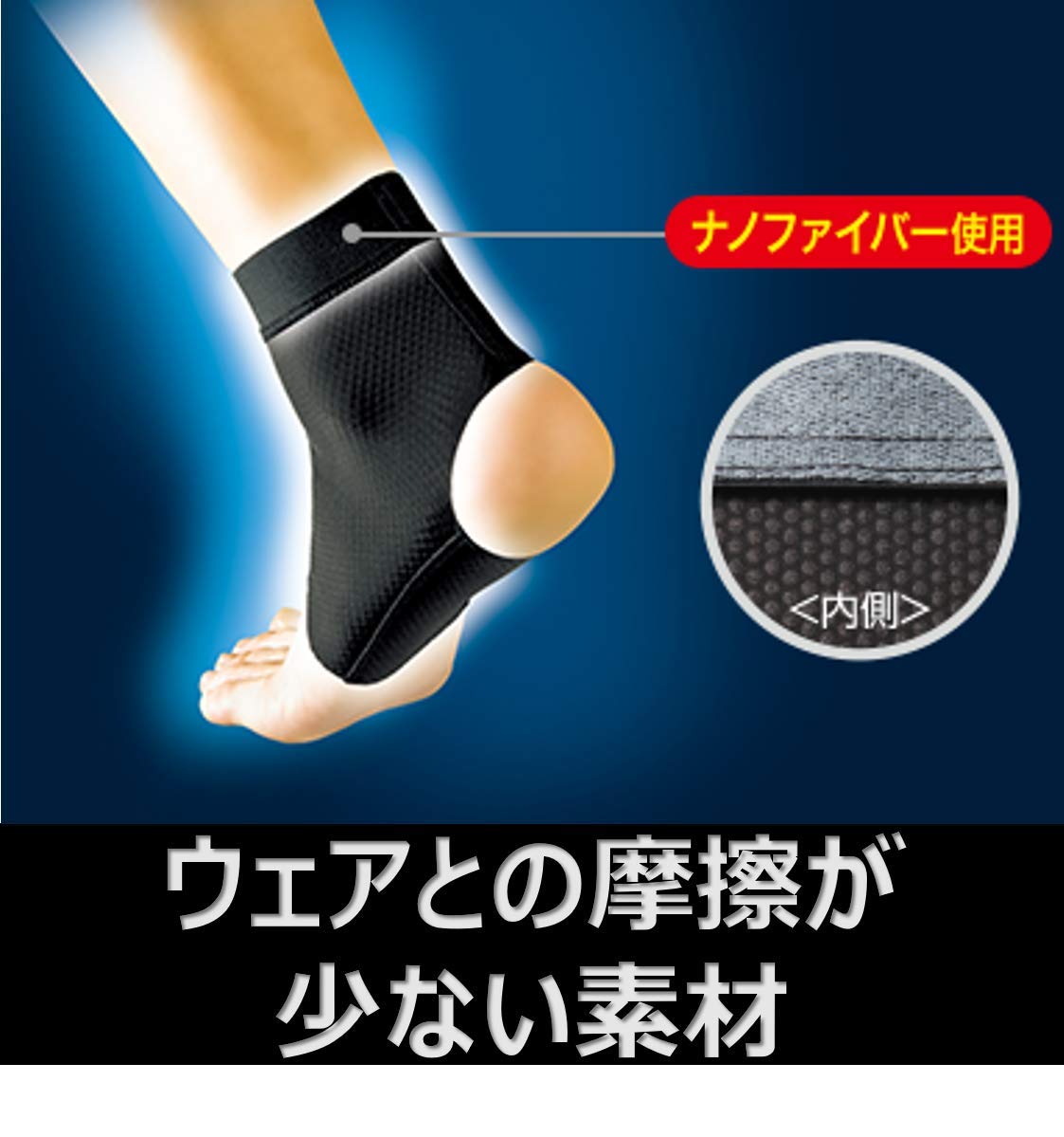 Pip Sports Pro Fit Ankle Support M Size Thin Compression Fixed