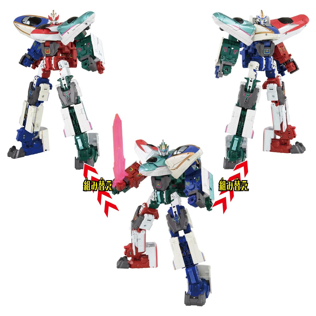 タカラトミー プラレール シンカリオンCW シンカリオン SRG E5・E6・E7 合体セット 3歳以上