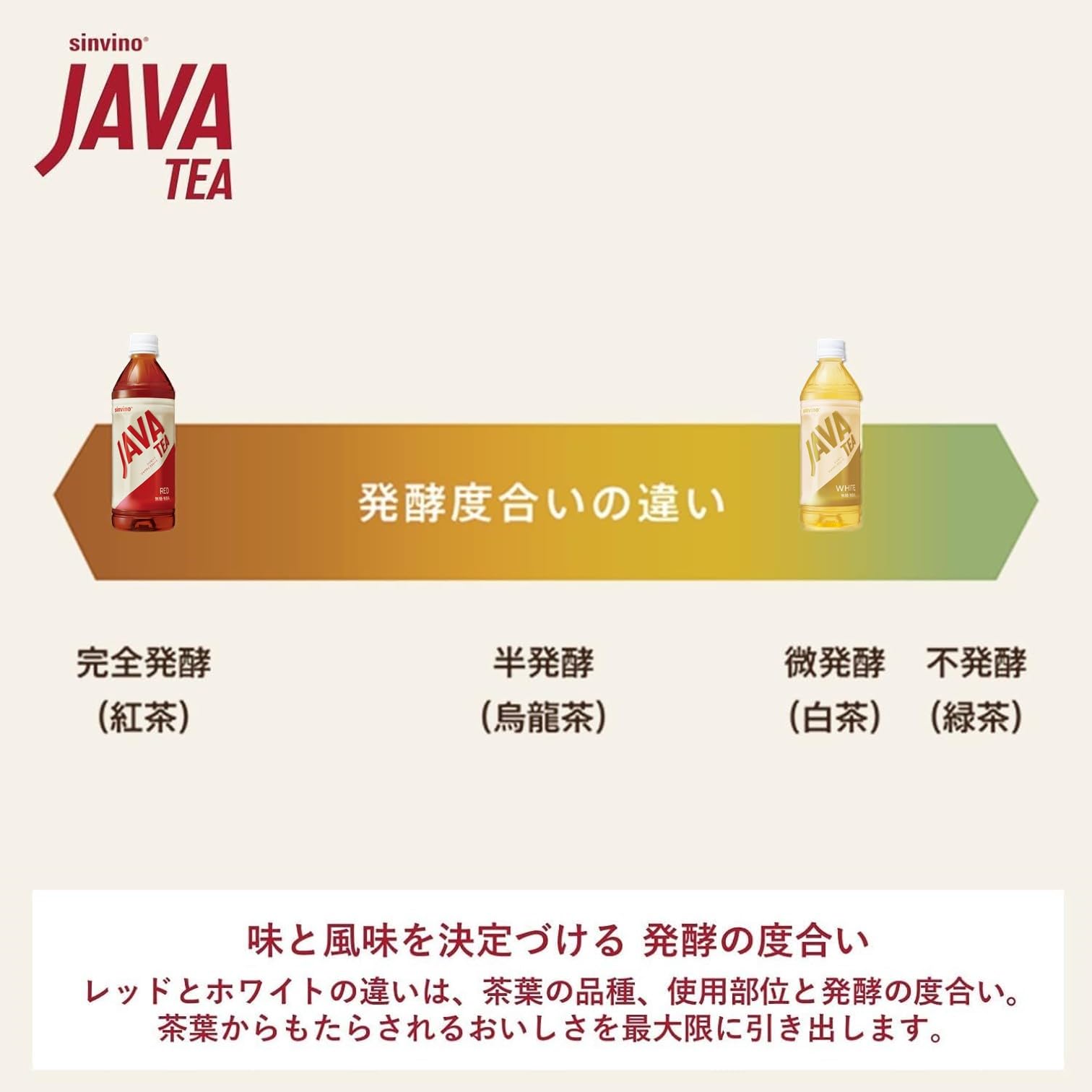 JAVA TEA Otsuka Foods Simbino Straight Red Unsweetened Tea 270ml x 24 bottles