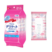 렉 여성용 섬세한 웨트 시트 Femia 20장입×2개 (사본의 향기) 화장실에 흘릴 수 있다