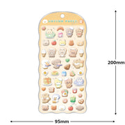 CRUX Cotton Puffy Seal Bread 3D Nail Parts Smartphone Deco Oshikatsu