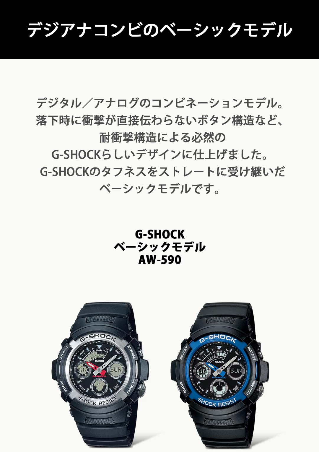 [Casio] G-Shock Watch [Domestic Genuine Product] AW-591-2AJF Men's Blue