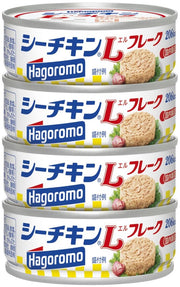 하고로 씨 치킨 L 플레이크 (0626) 70g 4 캔