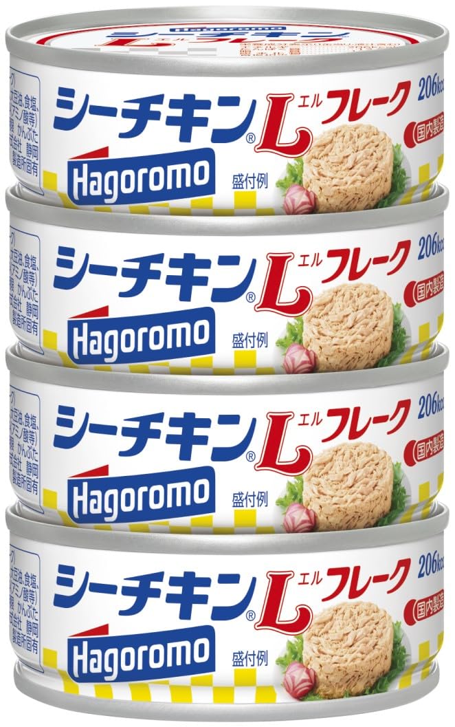 하고로 씨 치킨 L 플레이크 (0626) 70g 4 캔