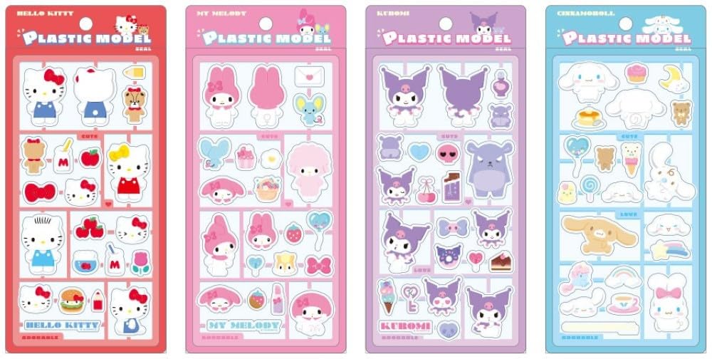 Tees Factory Sanrio Characters Seal Plastic Model Style Cinnamoroll