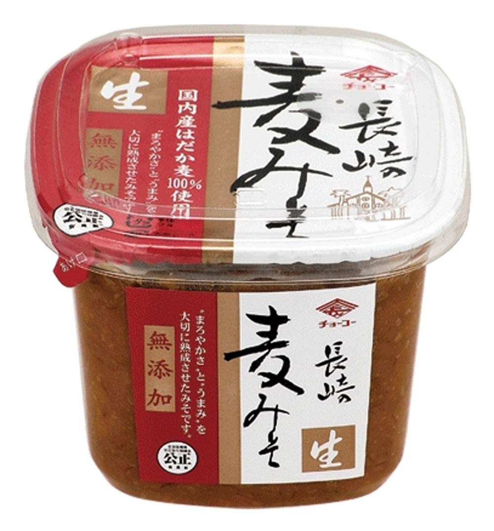 초코 무첨가 나가사키 보리 된장 500g 컵