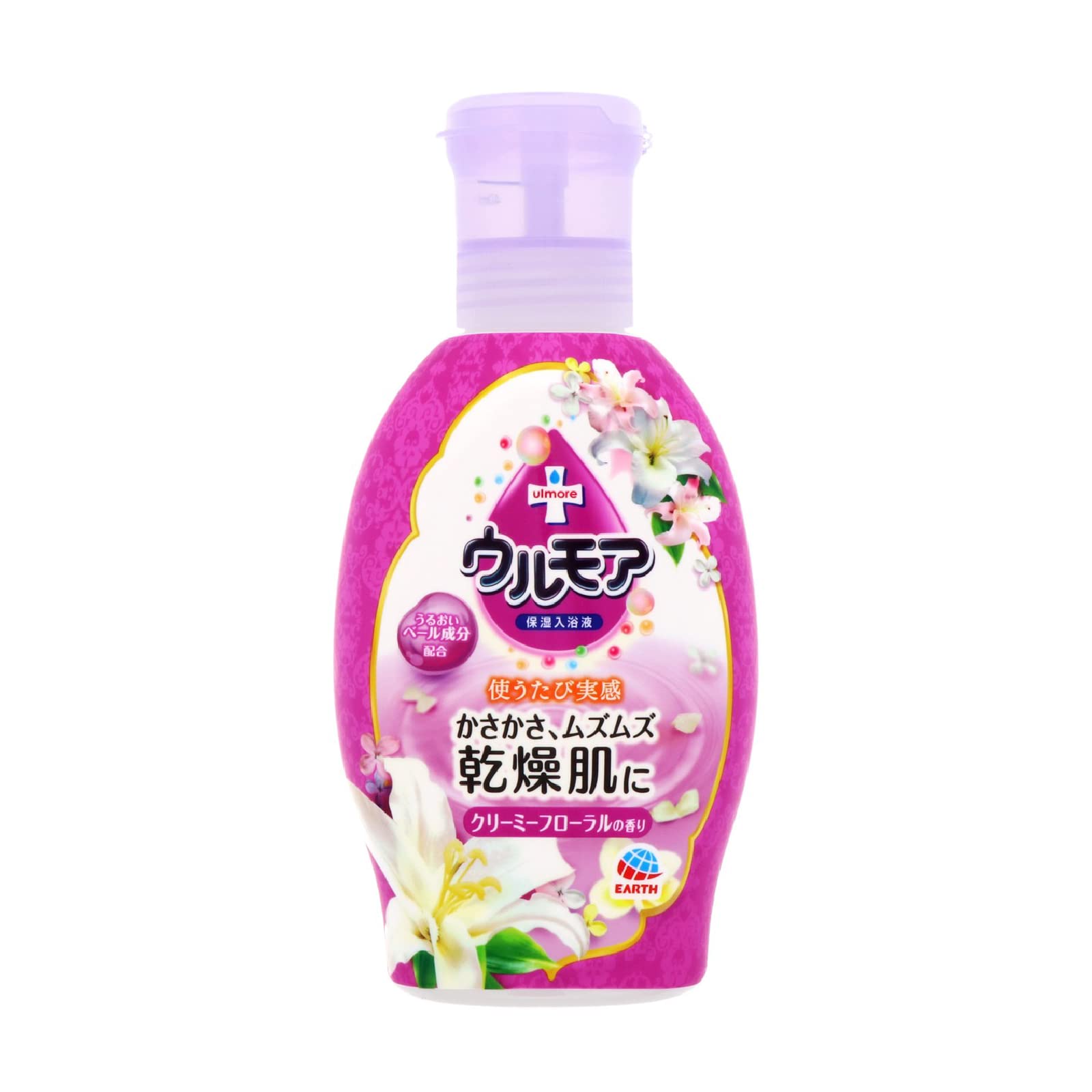 보습 입욕액 울모어 크림색 꽃 [600mL]