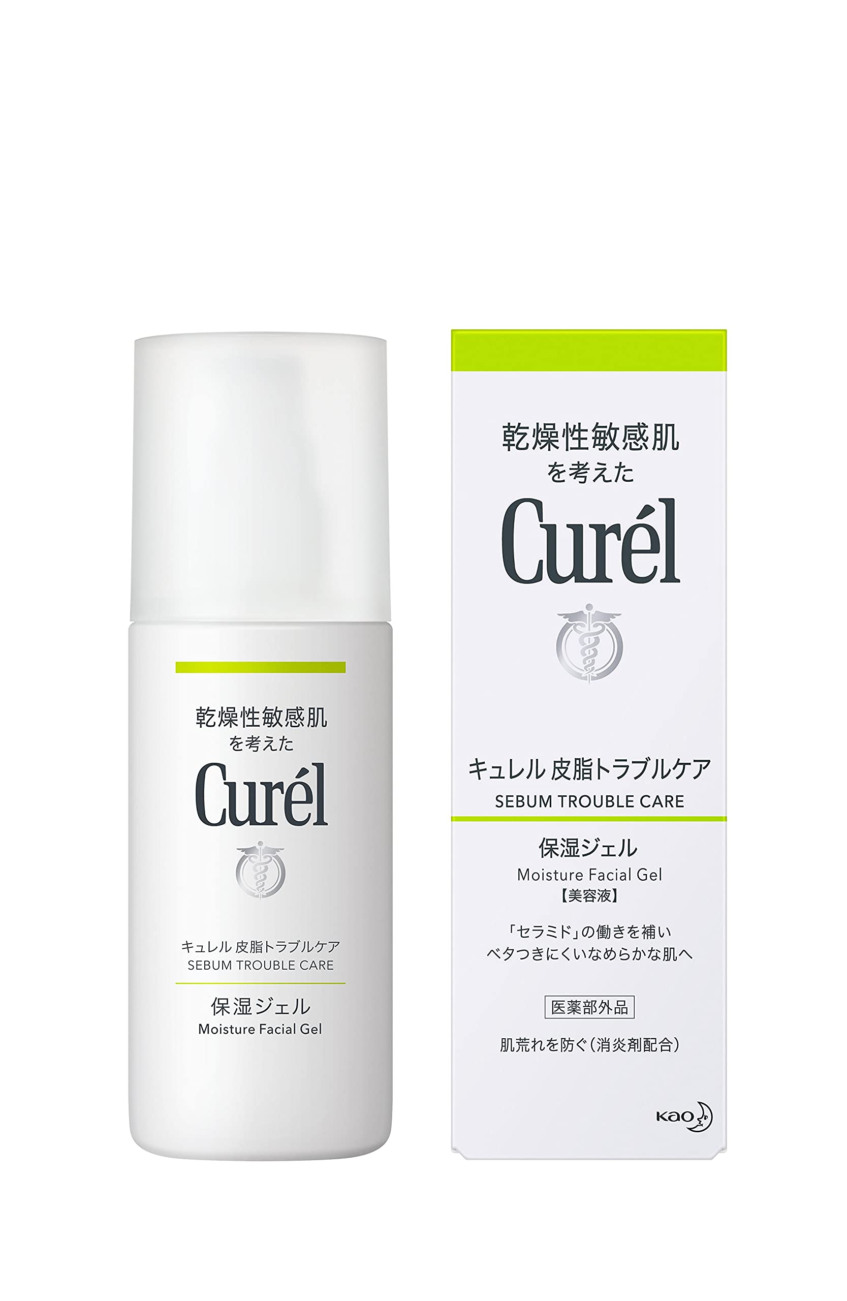 Gel dưỡng ẩm chăm sóc da nhờn Curel 120ml