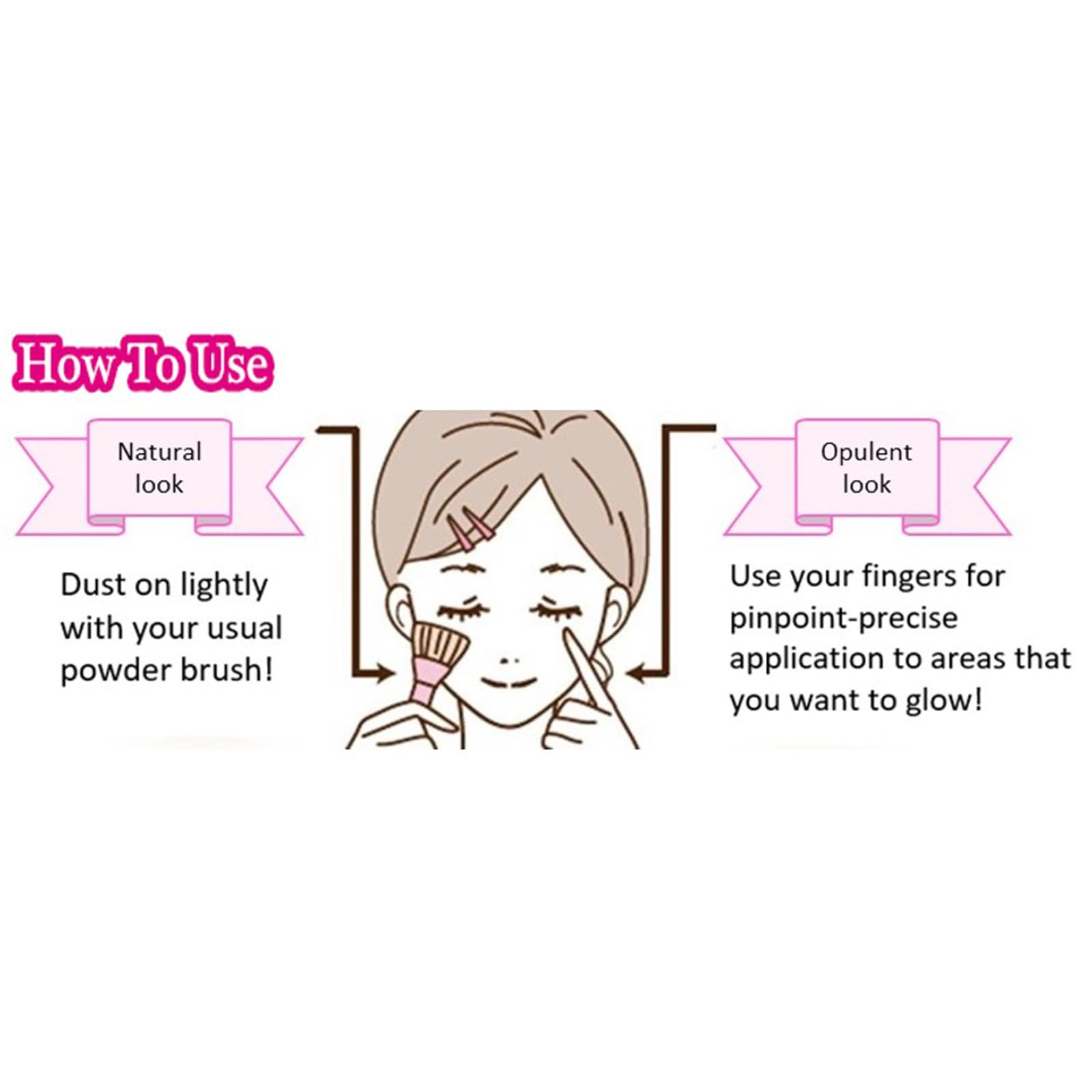 Canmake Moonglow Highlighter 02 Moonglow Pink 3.7g Highlighter Baked Formula Elegant Gloss Light Pink