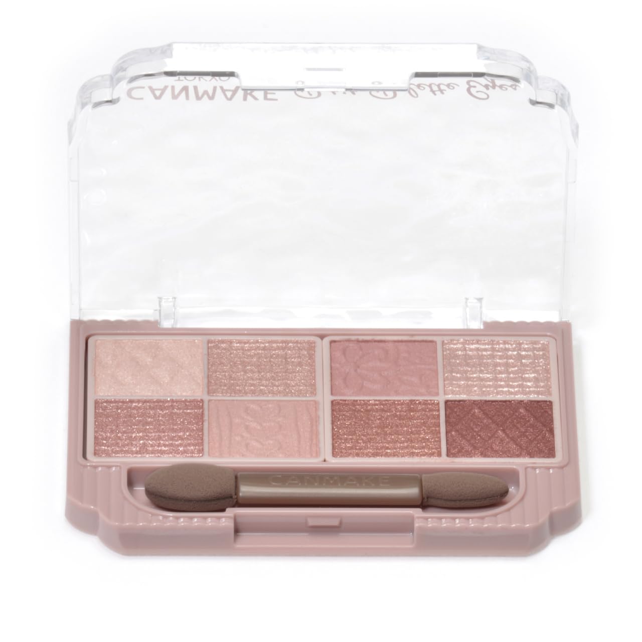 Canmake Petit Palette Eyes 02 Bonheur Maron 2.0g Eyeshadow Palette Reddish Brown