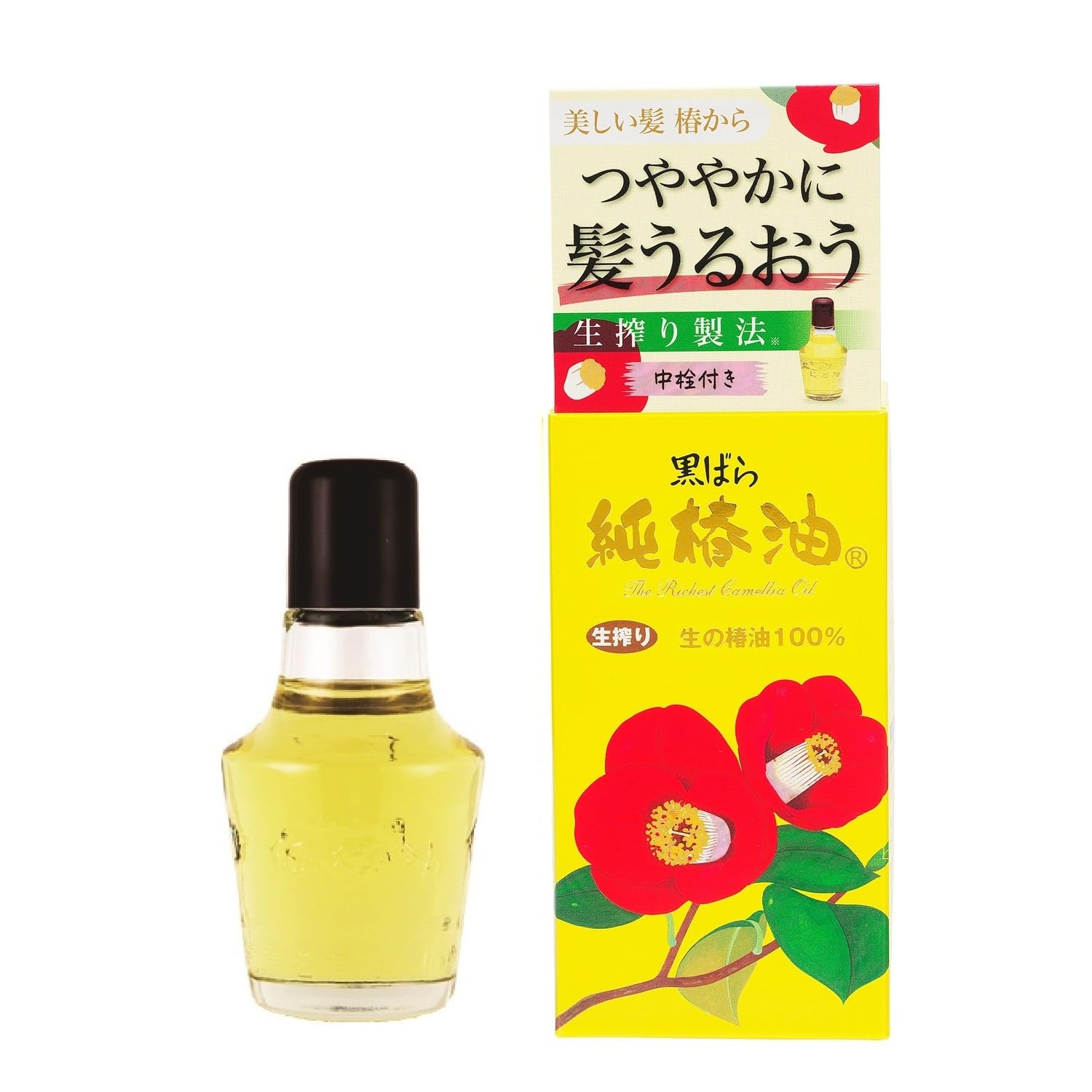 검은 장미 본점 검은 장미 순수 동백 기름 47ml 동백 기름 100% 헤어 오일 멀티 오일 씻어내지 않는 트리트먼트 무향료