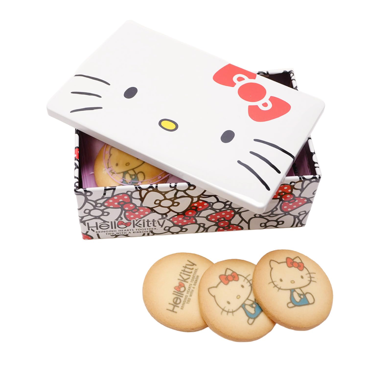 Nagatoya Bánh Quy In Hình Hello Kitty Hộp 10 Miếng Hello Kitty