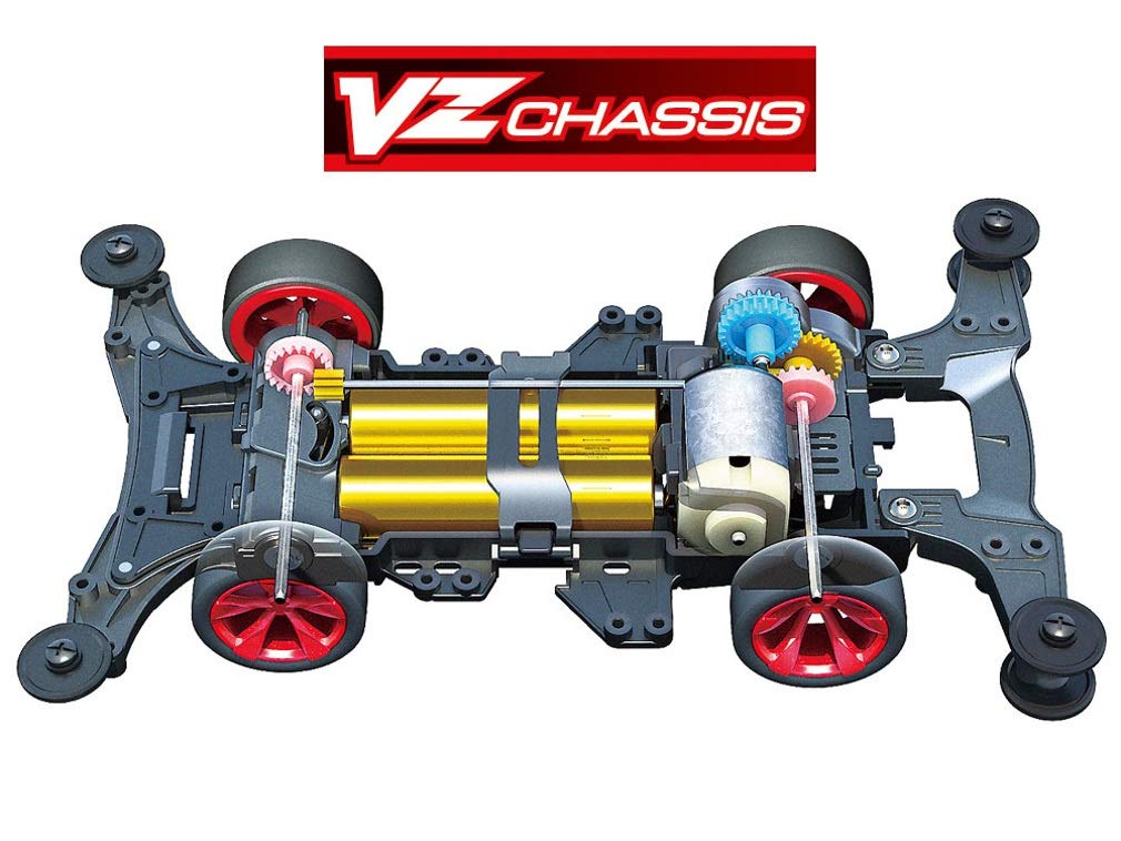 Tamiya Racer Mini 4WD Series No.94 Neo VQS VZ Chassis 18094