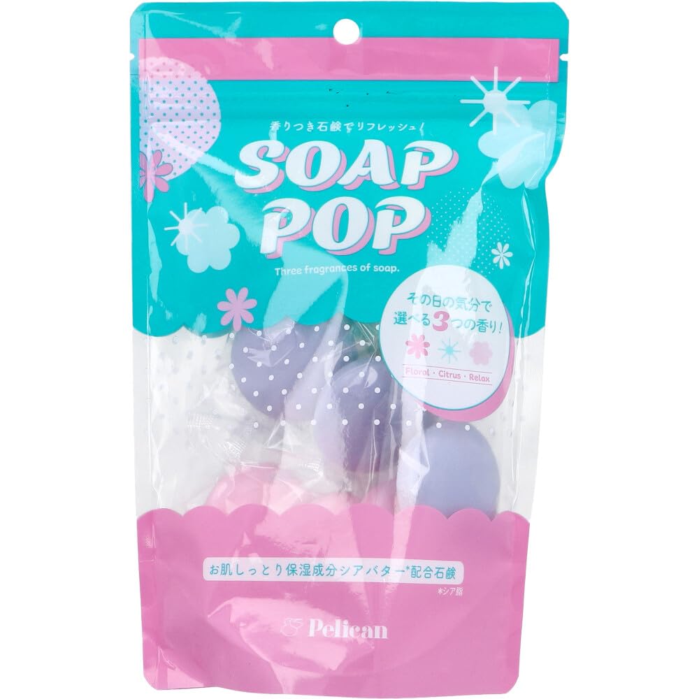 SOAP POP 화장 비누 15g×9개입