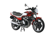 AOSHIMA 1/12 Completed Bike Honda CBX400F Candy Ala Moana Red/Pearl Shell White