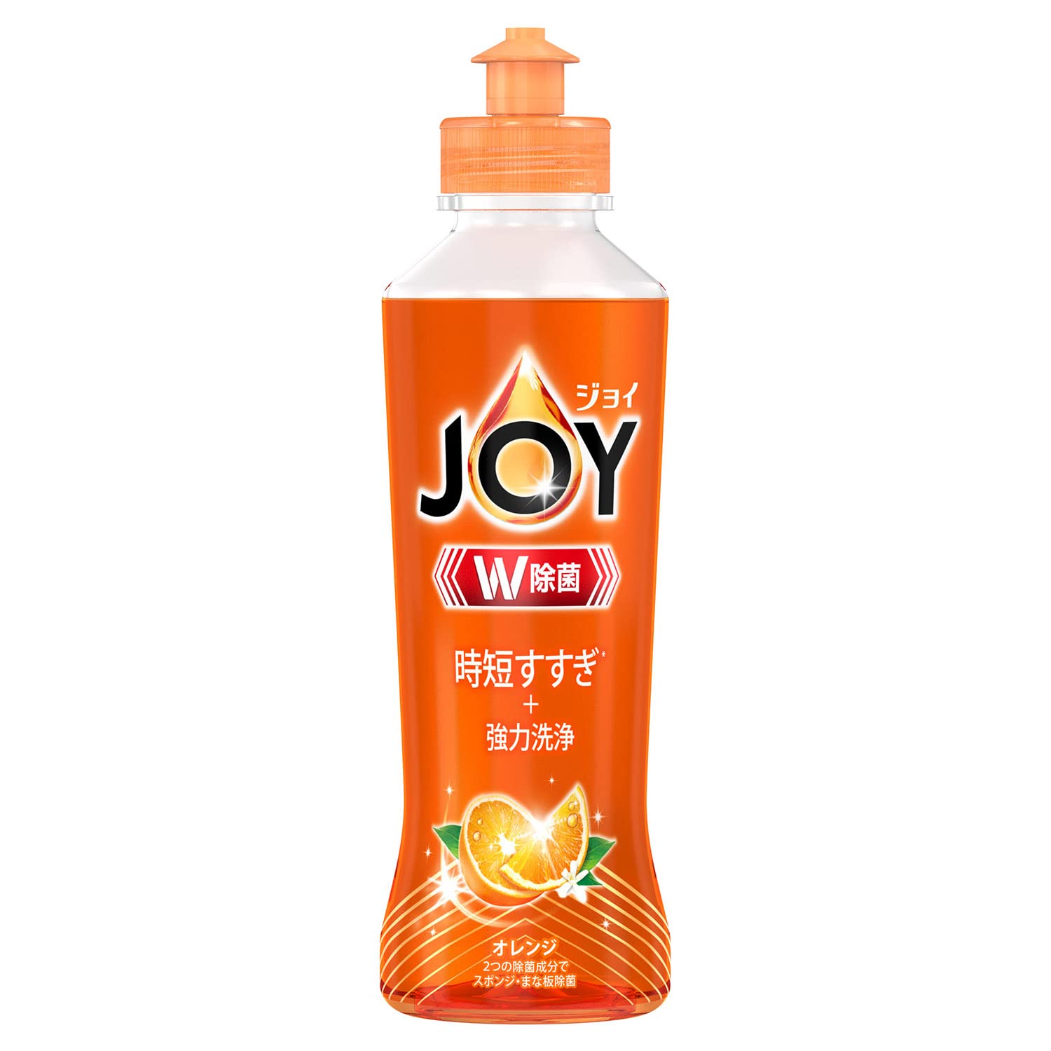 จอย ดับบลิว น้ำยาล้างจานฆ่าเชื้อ สีส้ม ยูนิตหลัก 170มล. 1