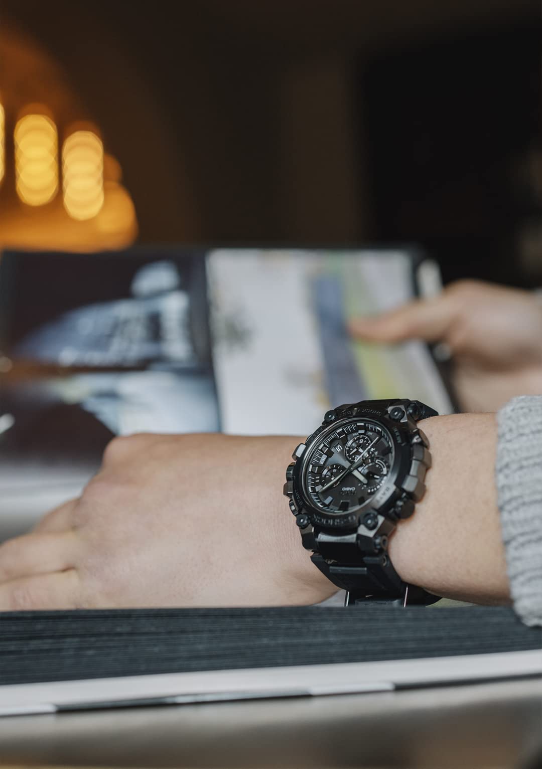 [Casio] G-Shock Watch [Domestic Genuine Product] MT-G Bluetooth Equipped with Radio Solar MTG-B3000B-1AJF Men's Black
