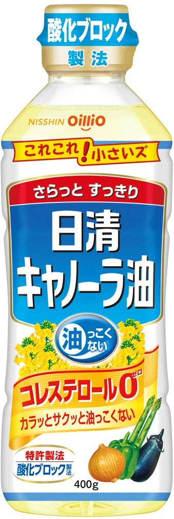 日清キャノーラ油 400g×10個