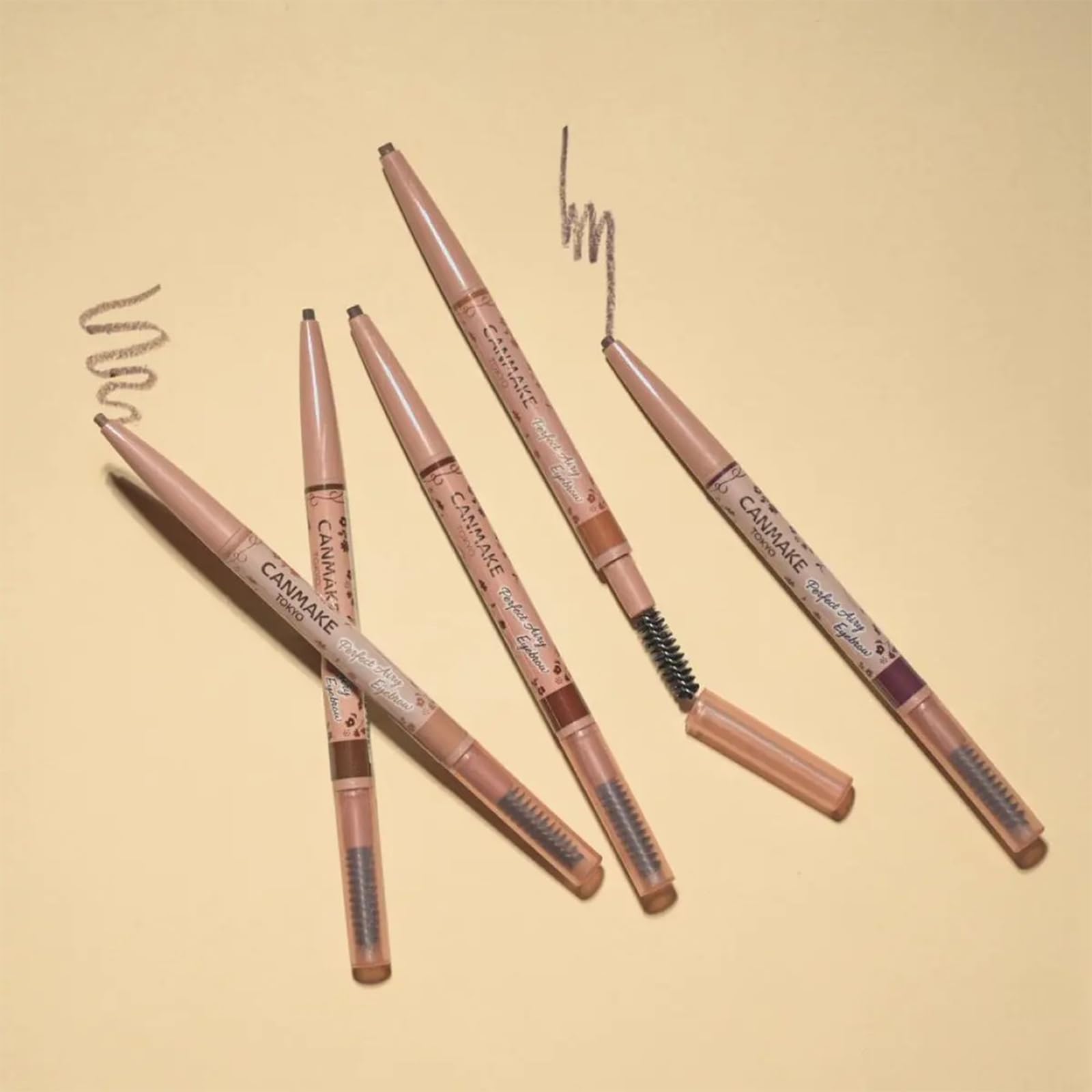 Canmake Perfect Airy Eyebrow 02 02 Natural Brown 0.29g (x 1)