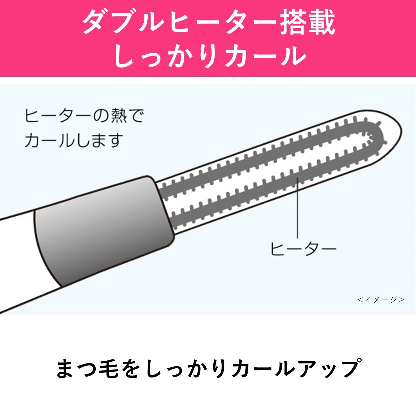 Panasonic Eyelash Curls Separate Long Curls Chic Navy EH-SE51-A