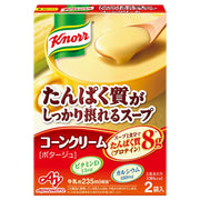 Súp Ajinomoto Knorr giàu protein Kem ngô 2 túi 58,4g x 5 miếng