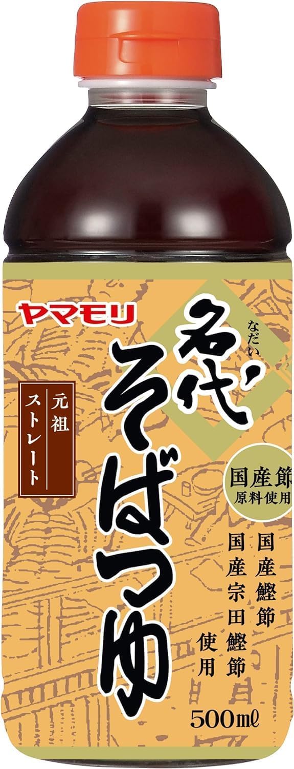 야마모리 나요시 소바 츠유 500ml