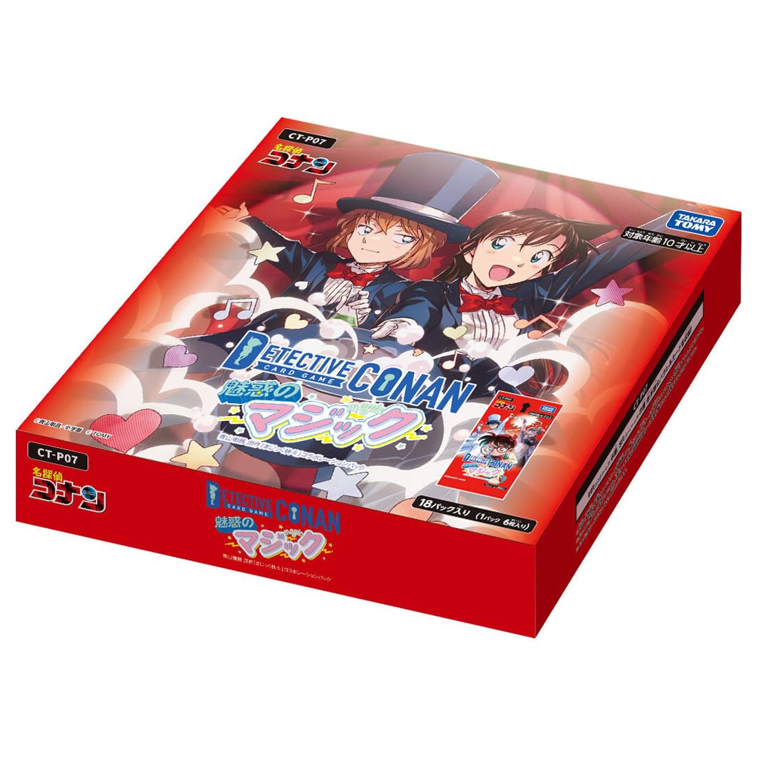 TAKARA TOMY CT-P07 Detective Conan TCG Case-Booster 07 Enchanting Magic BOX