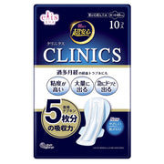 Eris Super safe until morning Clinics Napkins with wings 40cm 10 sheets For those who are concerned about quantity