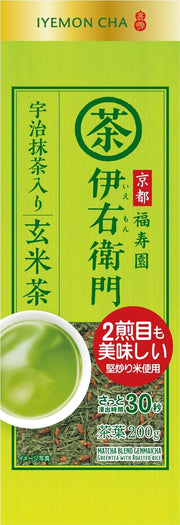 伊右卫门 玄米茶 抹茶 200g